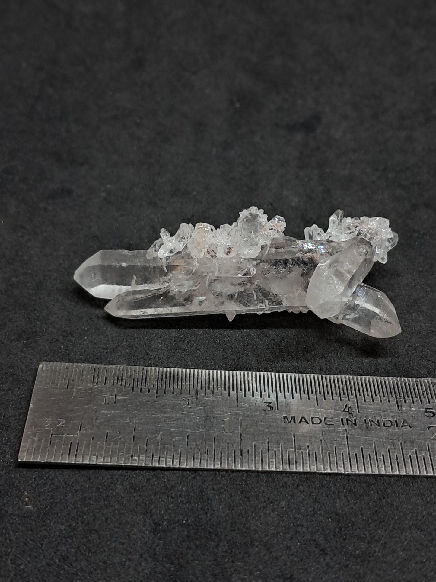 Himalayan Quartz Cluster | Biterminated Crystals | Mineral Specimen #CH58
