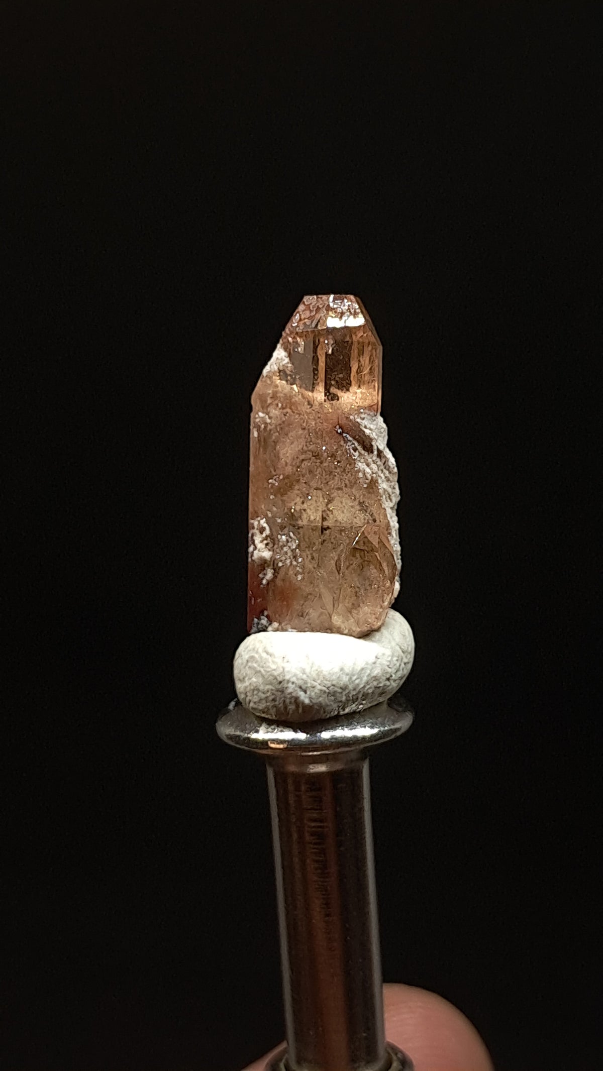 Natural Topaz Crystal (Mexico) Champagne Colour | Rare Gemstone | Mineral Specimen #TPZ30