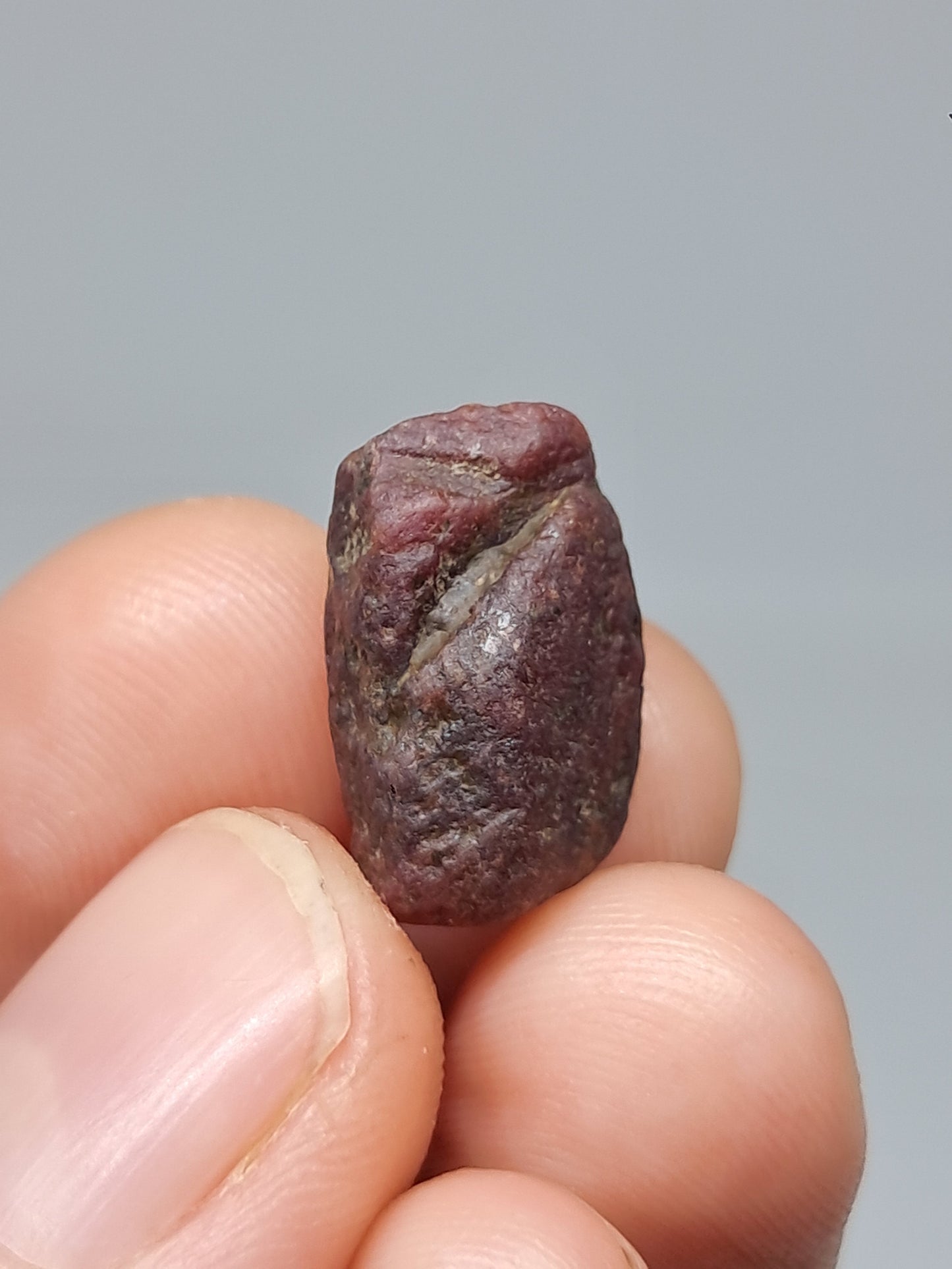 Rough Ruby Crystal (Tamil Nadu) Natural Stone | Mineral Specimen #RB19