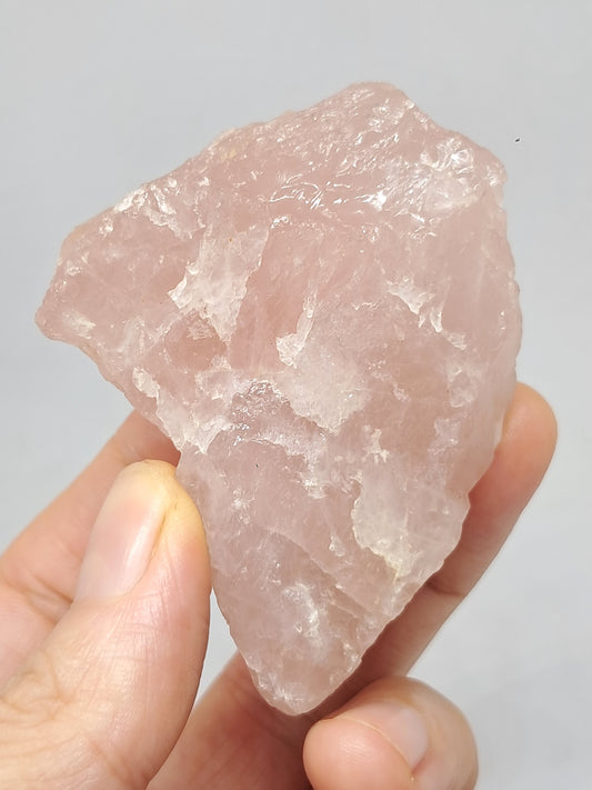 Rose Quartz (Rajasthan) Rough Stone | Natural Gemstone #RQ5