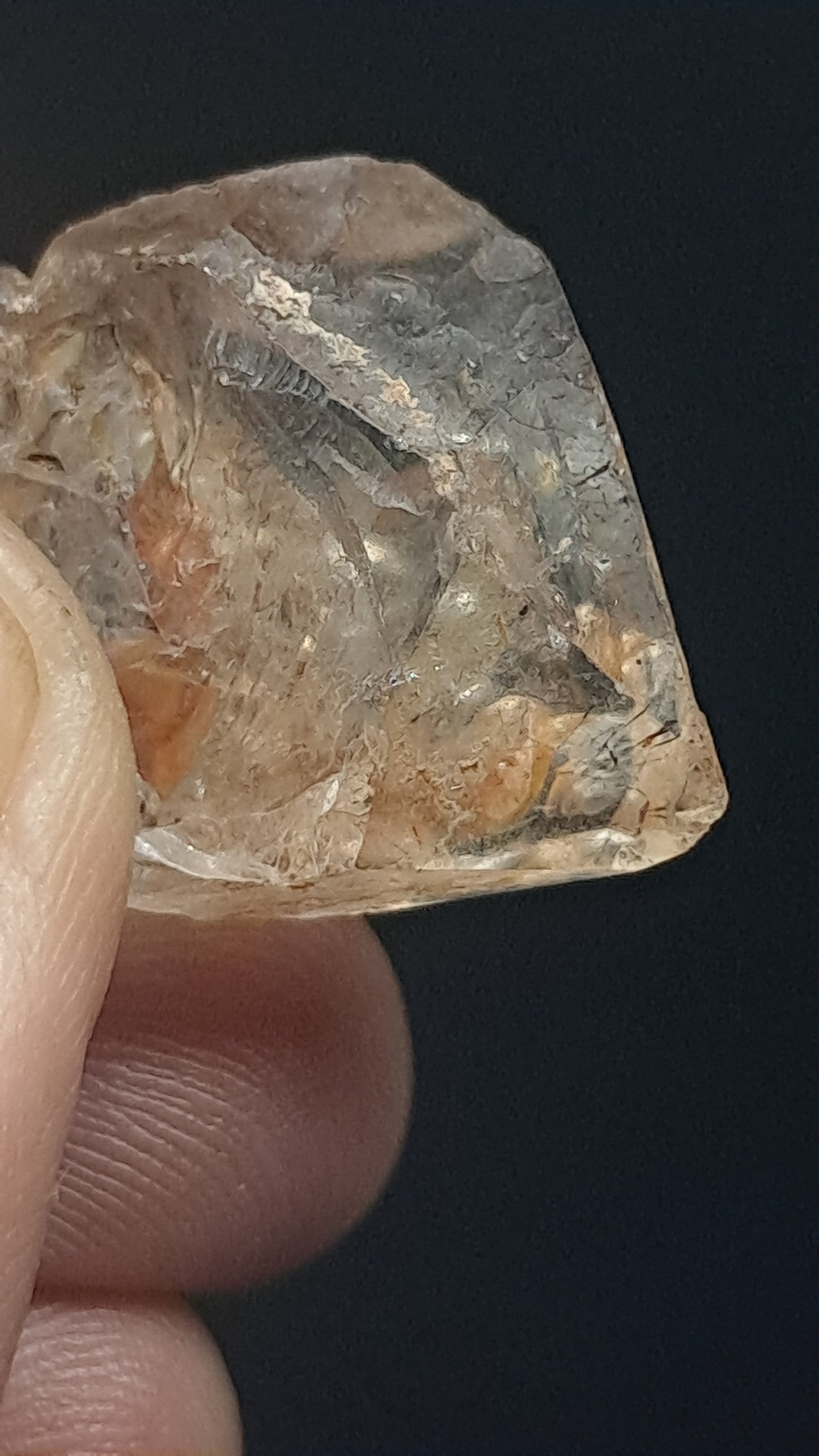 Smokey Quartz Biterminated (Karur) Interesting Inclusions | Mineral Specimen #EQ28