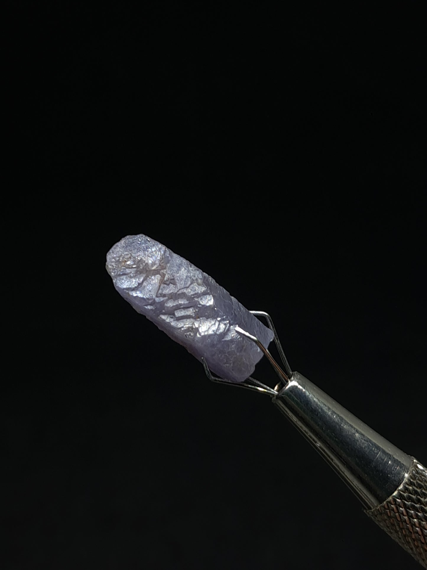Natural Sapphire w/ Record Keeper (Madagascar) Rough Stone | Mineral Specimen #SP49