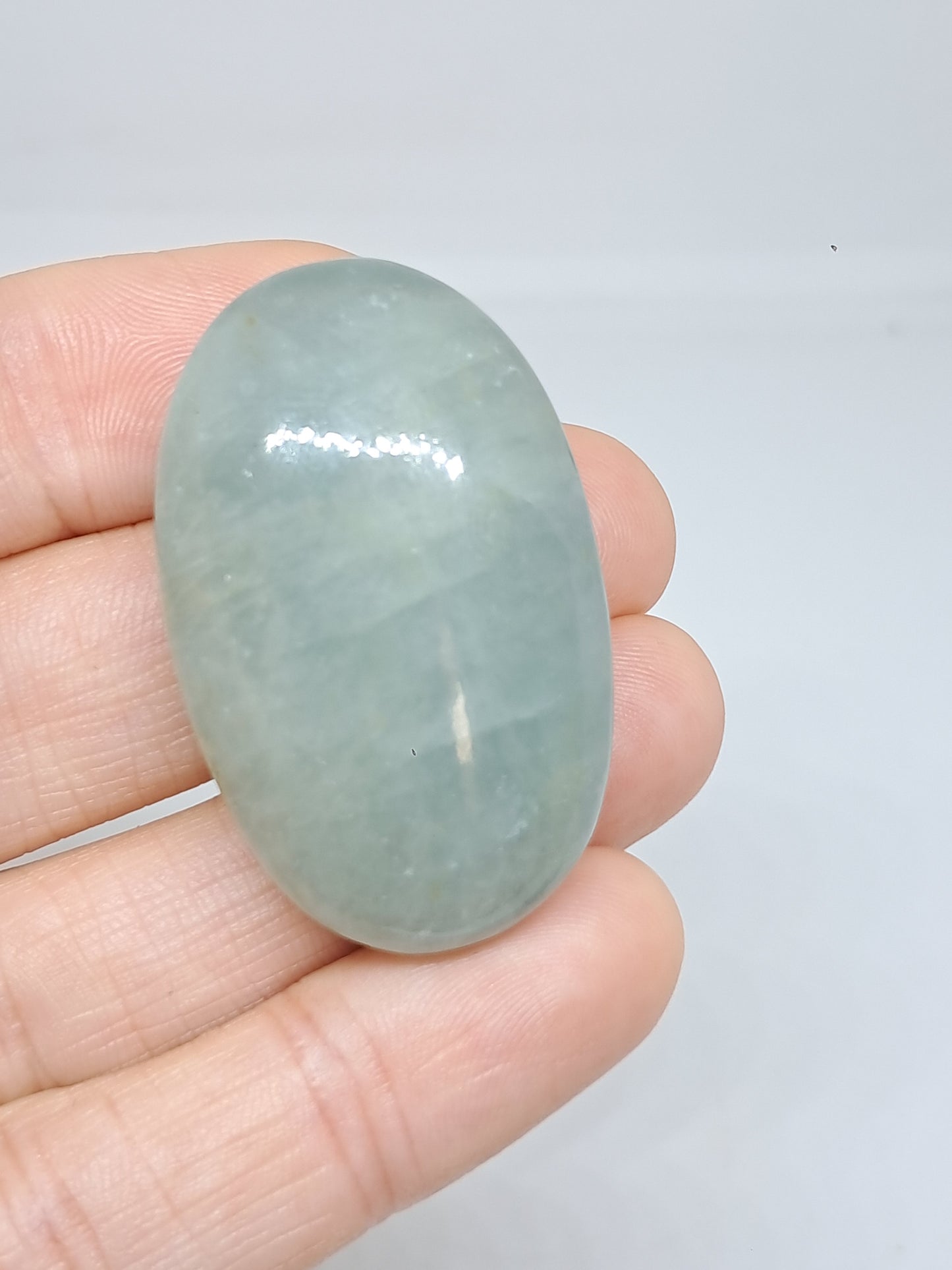 Aguamarina Palmstone | Piedra natural pulida | Buena calidad