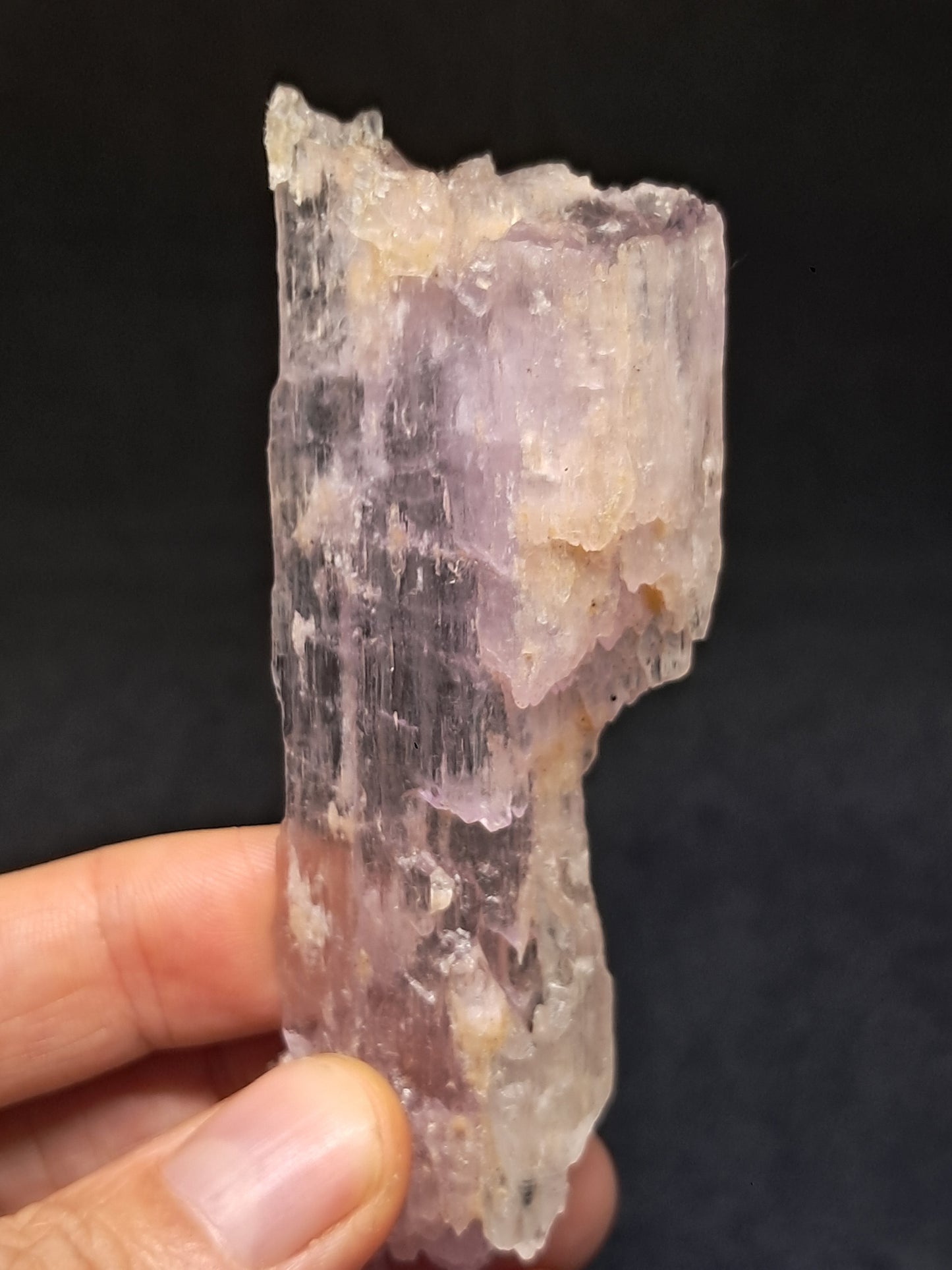 Kunzite Rough Crystal (Madagascar) Natural Raw Stone | Spodumene Mineral Specimen #KZ3