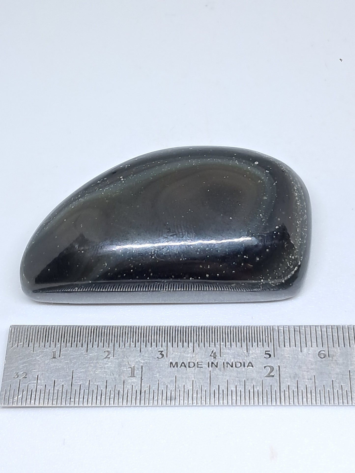 Rainbow Obsidian (Mexico) Natural Stone | Half Polished Half Rough #RO11