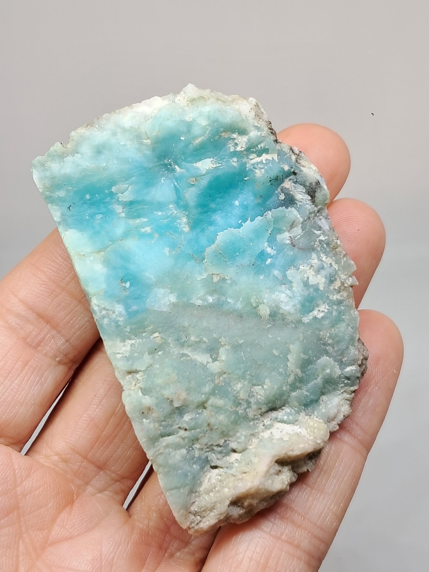 Larimar en bruto (República Dominicana) | Roca natural n.° LM31