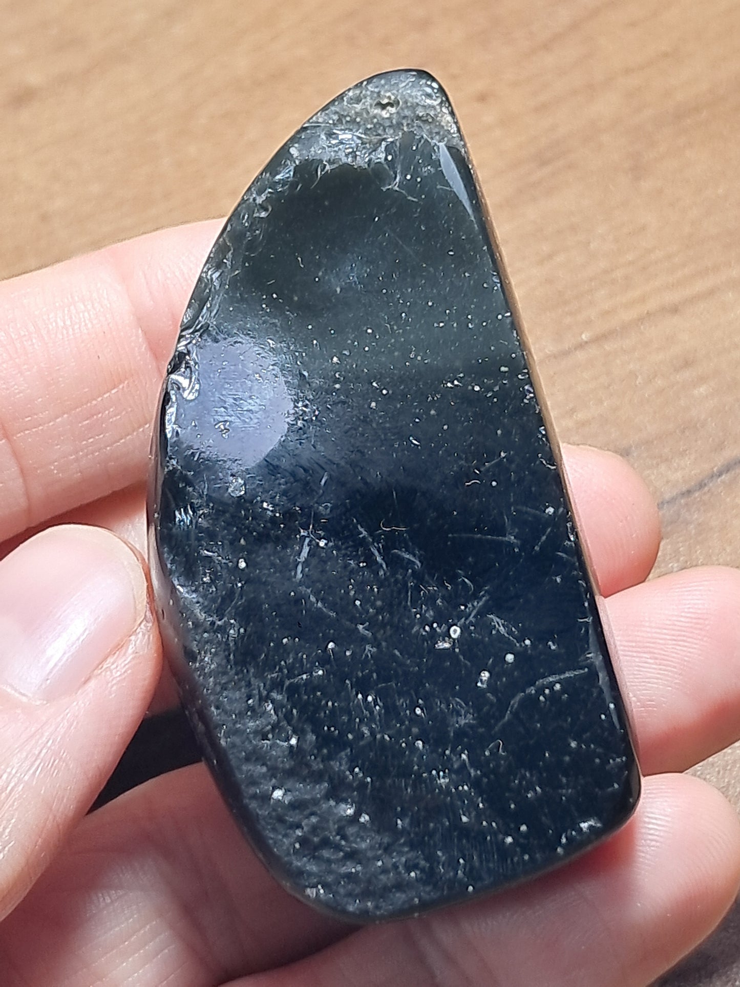 Rainbow Obsidian (Mexico) Natural Stone | Half Polished Half Rough #RO11