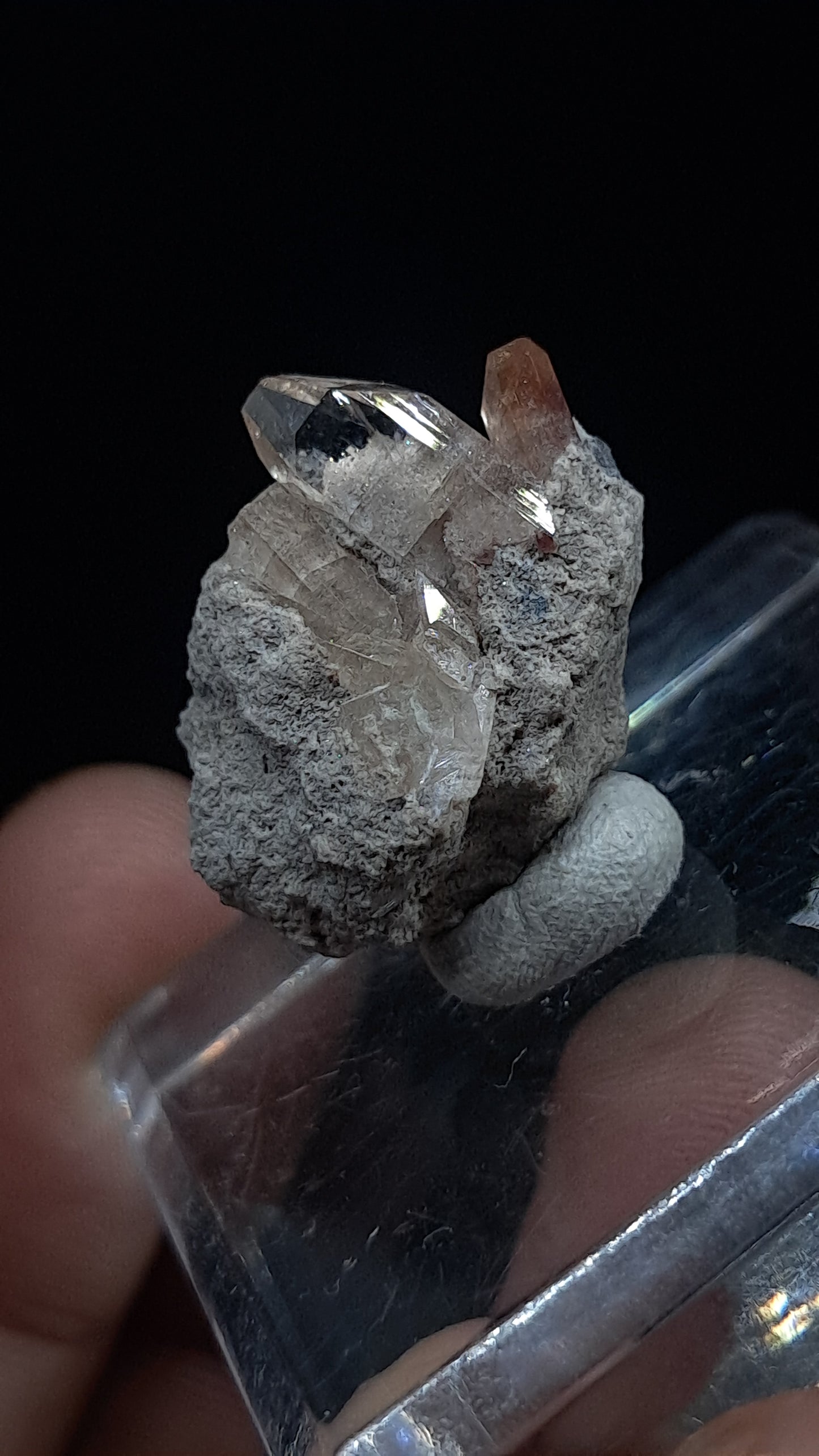 Natural Topaz Crystals In Matrix (Mexico) Rare Gemstone | Mineral Specimen #TPZ46