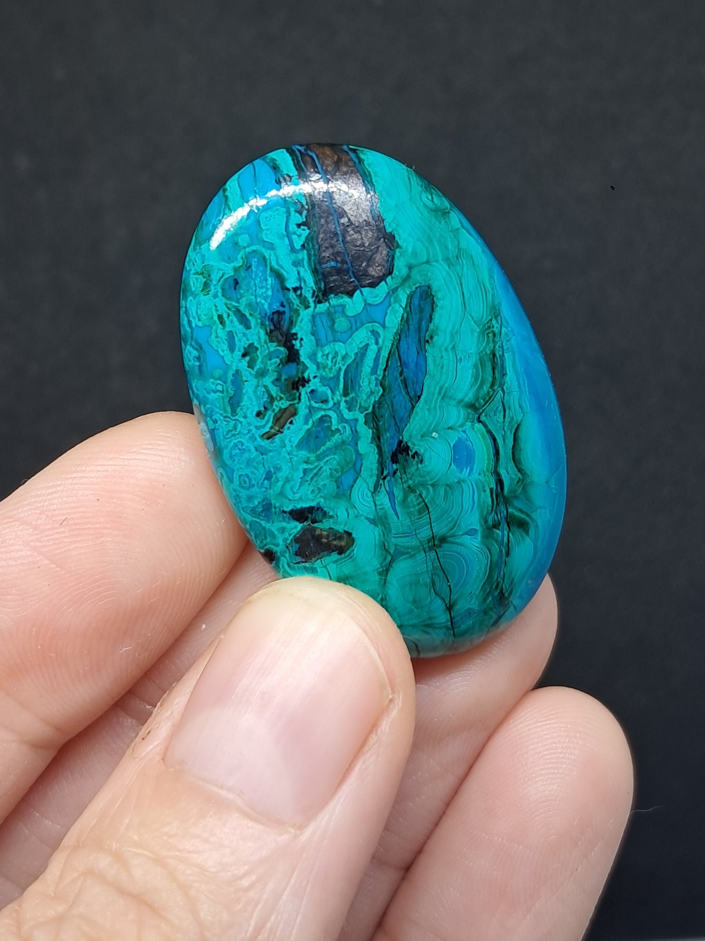 Shattuckite Palmstone | Polished Natural Stone | Good Quality