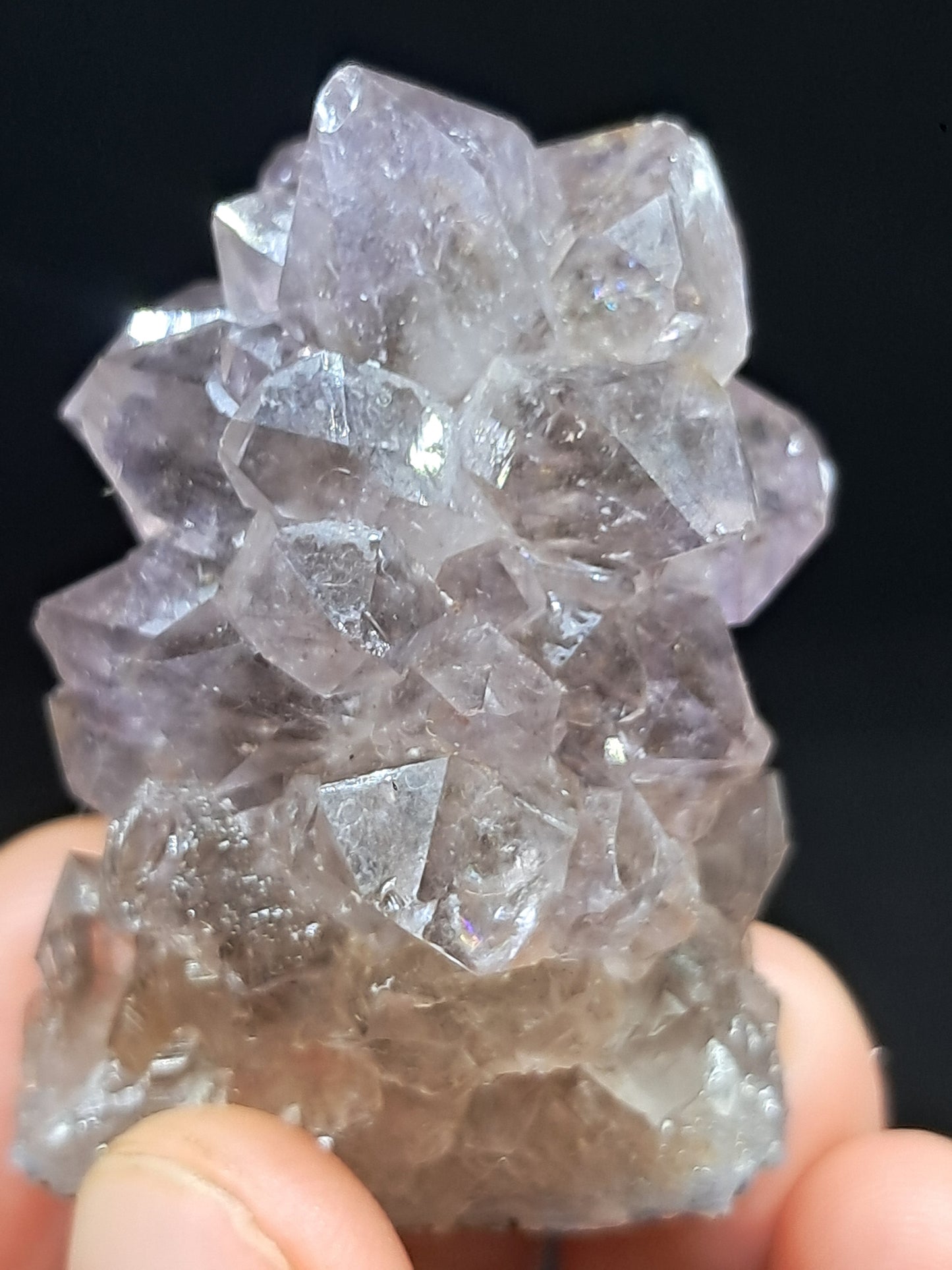 Smokey Amethyst Stalactite (Khadakwani) | Natural Crystal | Mineral Specimen #SA9