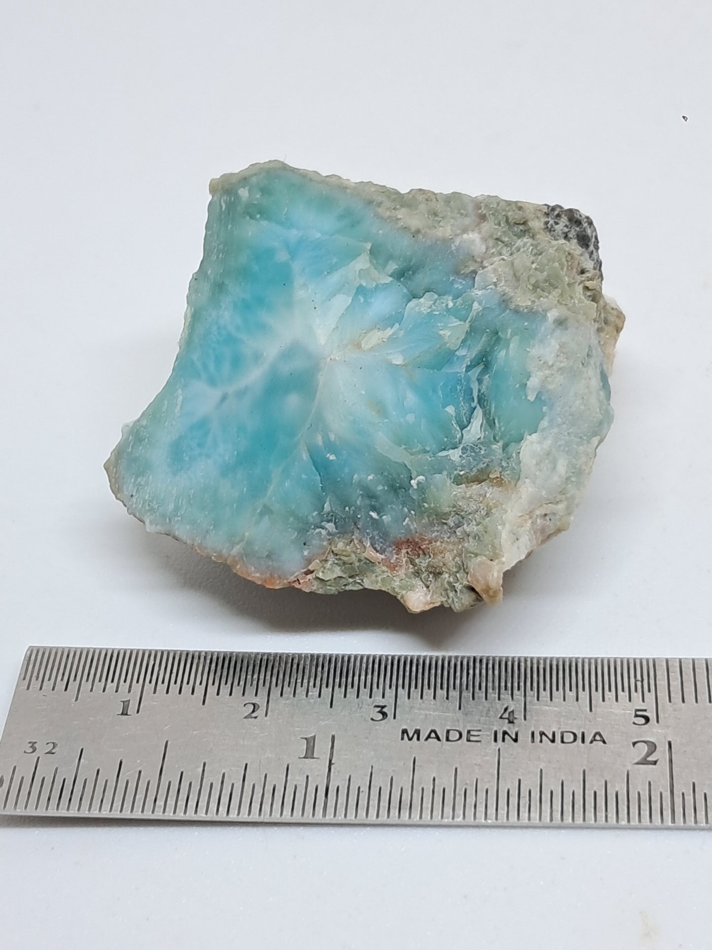 Trozo de Larimar (República Dominicana) Piedra en Bruto | Roca Natural #LM26