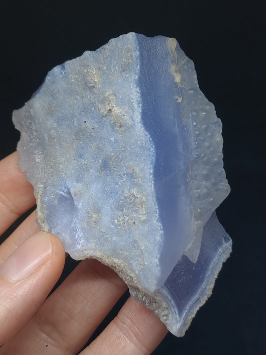 Blue Chalcedony Botryoidal Rough Natural Stone #BC2