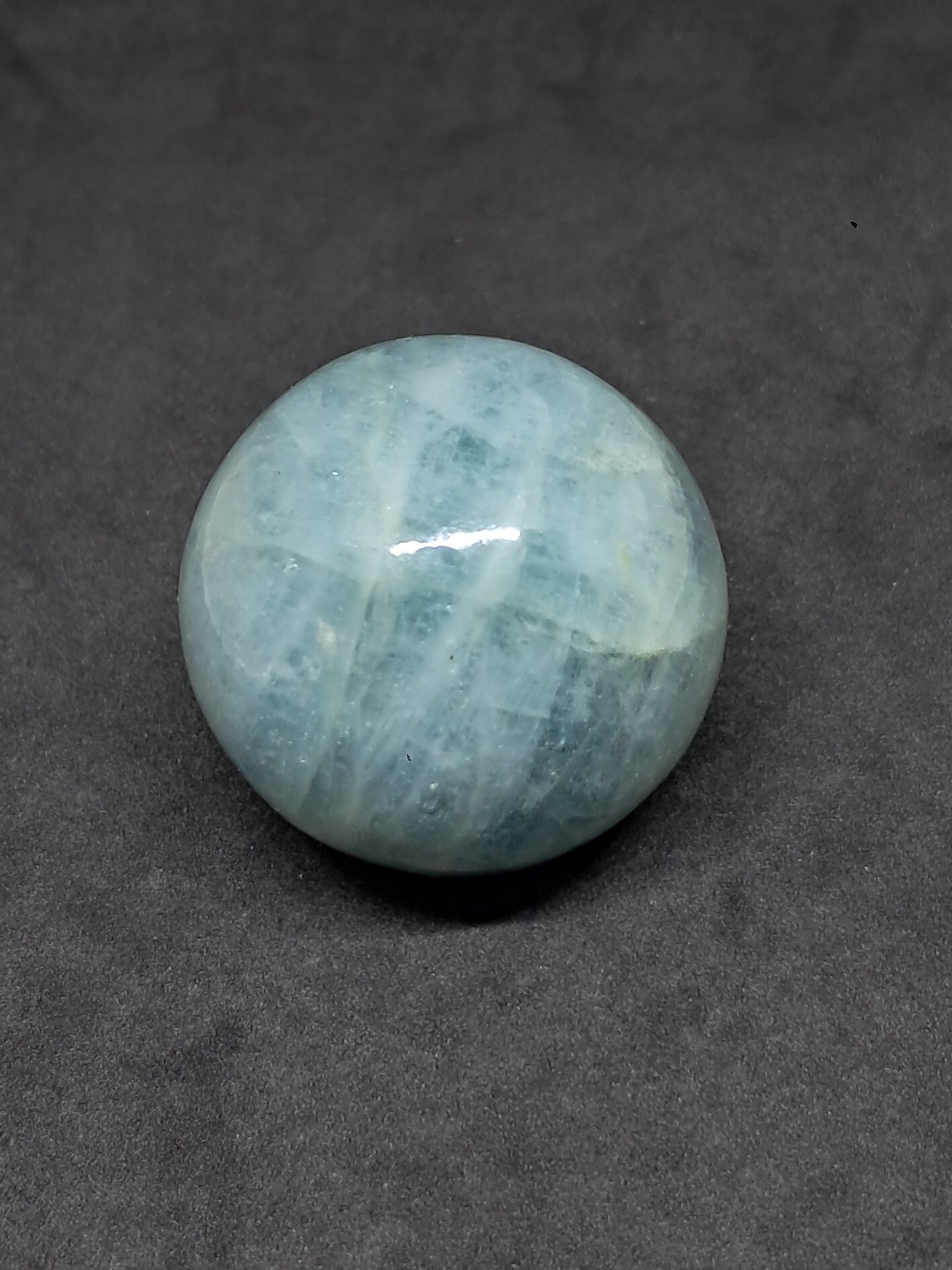 Aquamarine Sphere | Polished Natural Stone