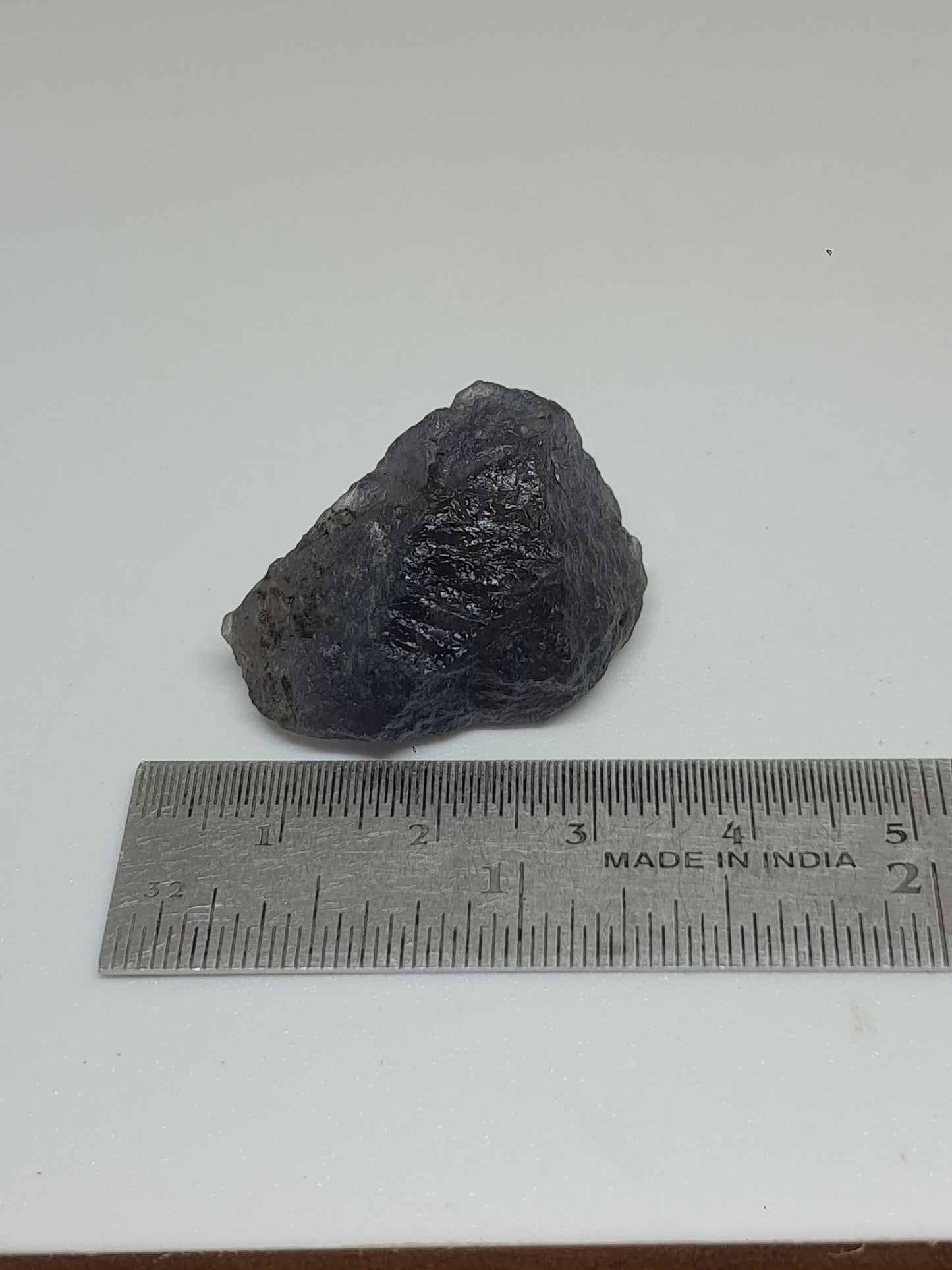 Rough Iolite Crystal w/ Hematite Inclusions (Karur) *Gem Quality* Cordierite | Excelent Pleochroism | Mineral Specimen #IO5