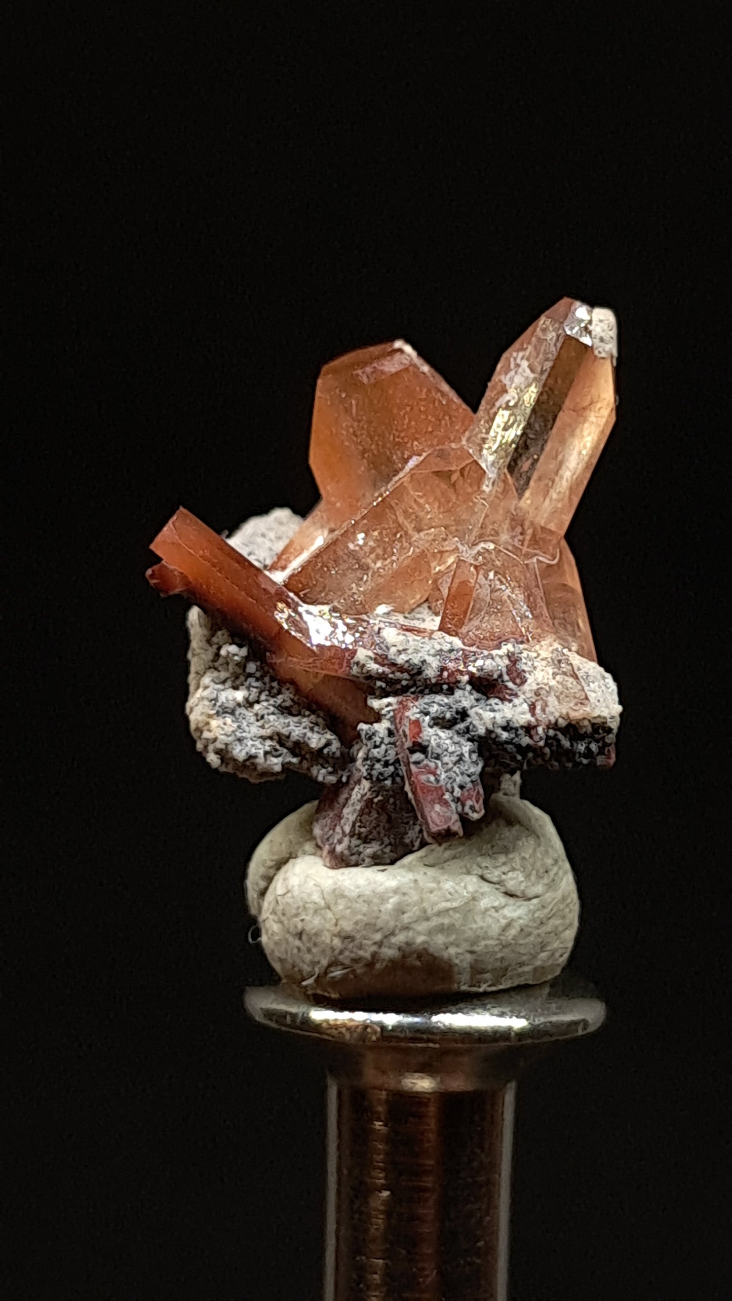 Natural Topaz Crystal Cluster (Mexico) Champagne Colour | Rare Gemstone | Mineral Specimen #TPZ35