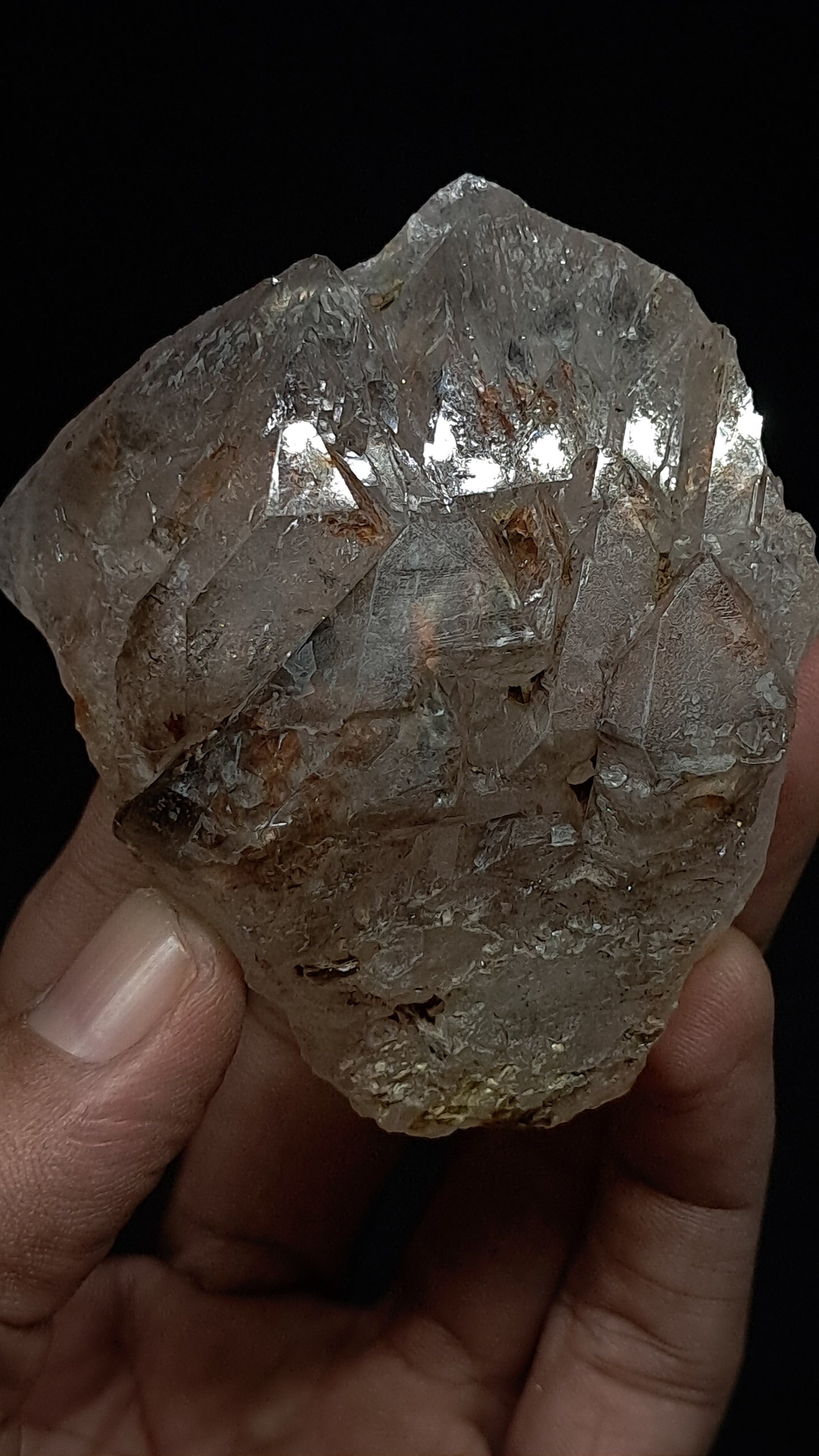 Elestial Smokey Quartz (Karur) Raw Natural Crystal Stone | Mineral Specimen #EQ13