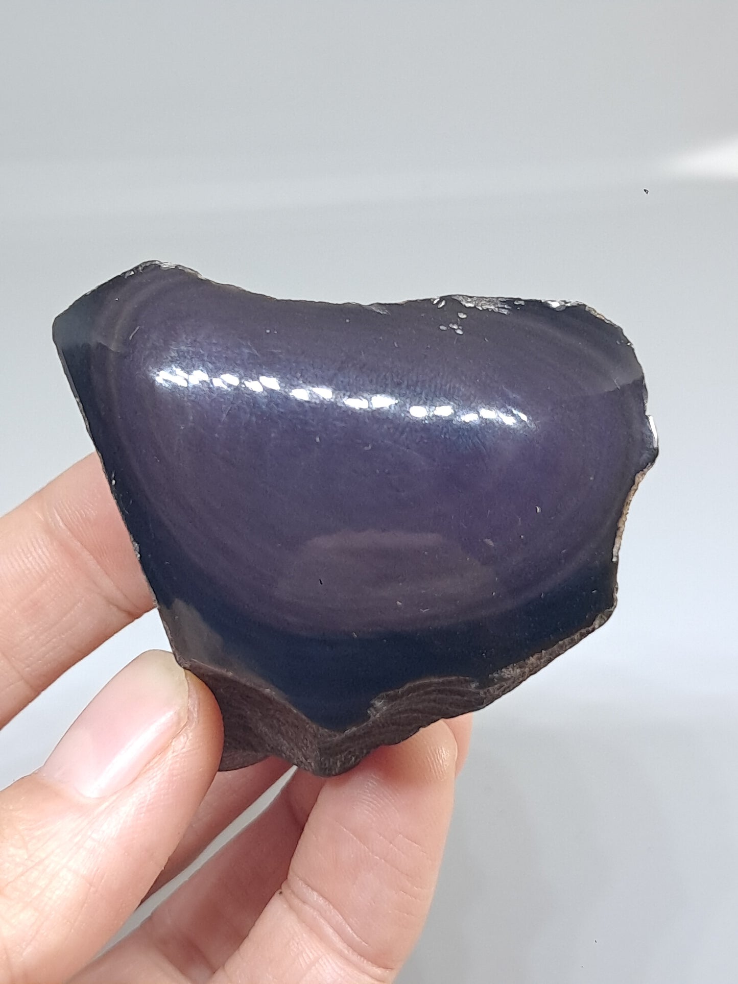 Rainbow Obsidian (Mexico) Natural Stone | Half Polished Half Rough #RO9