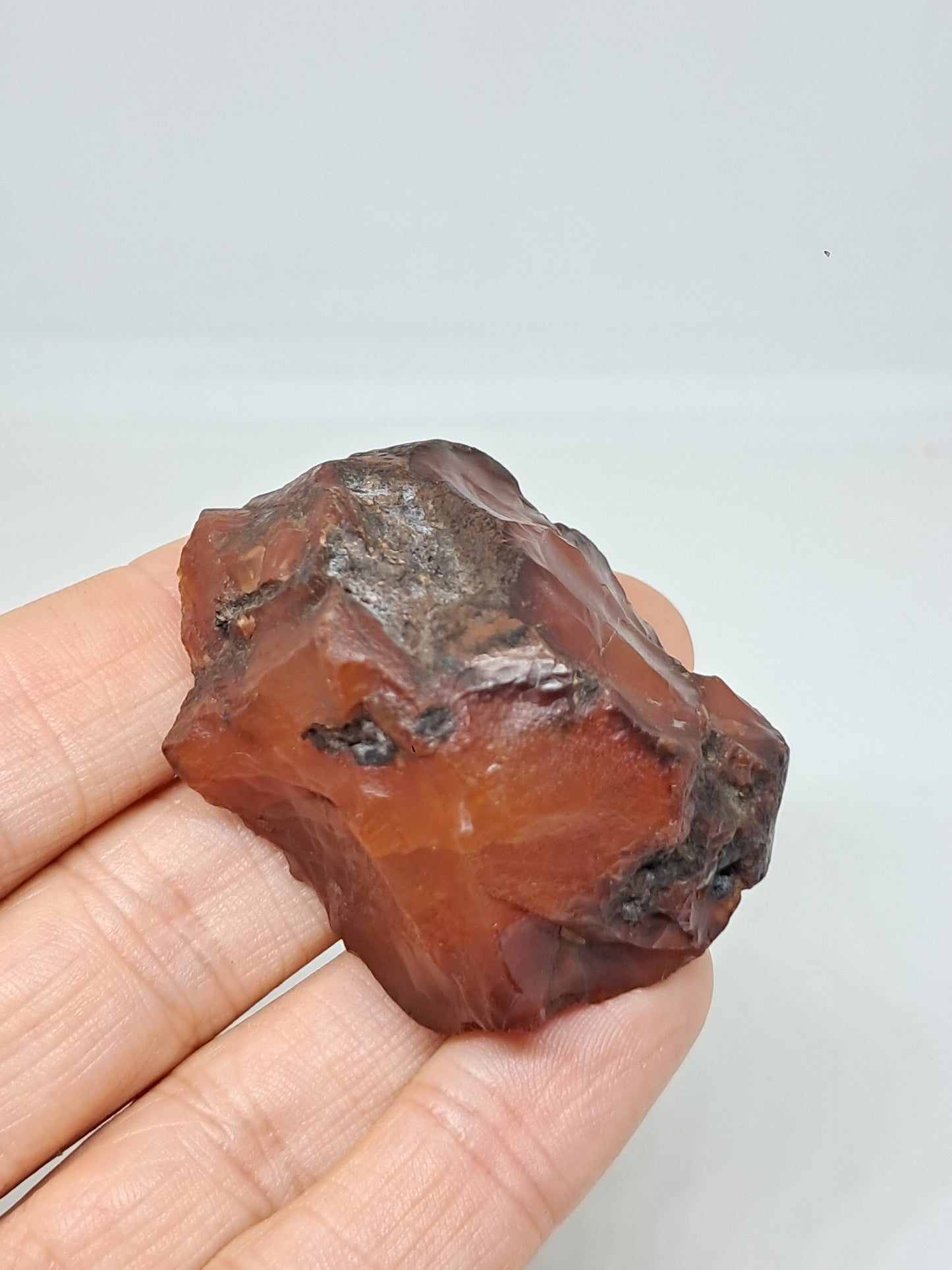 Rough Carnelian (India) Raw Stone | Natural Crystal | Mineral Specimen #CRN29
