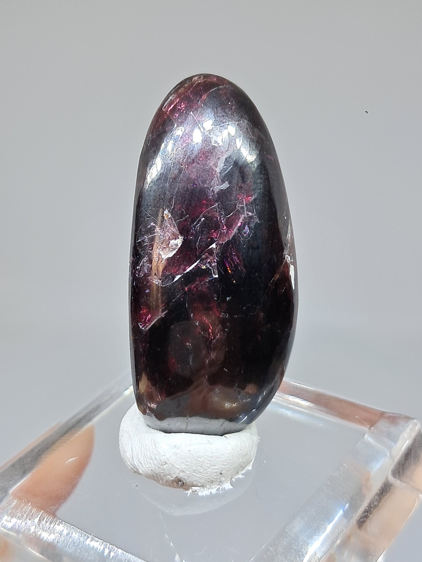 Red Garnet Tumbled Pebbles | Polished Natural Stone #PG1