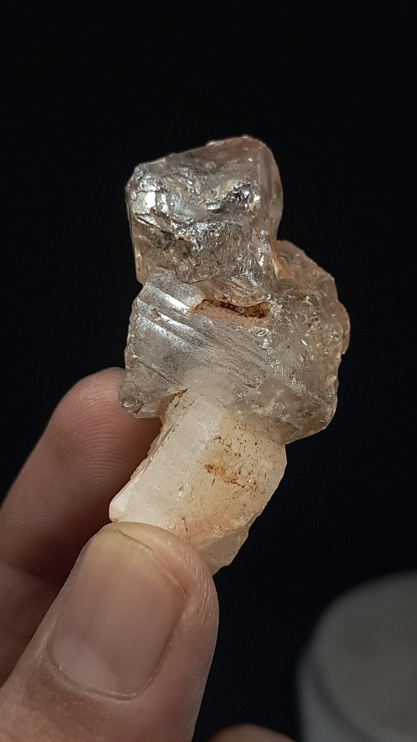 Elestial Quartz Scepter (Karur) Raw Natural Crystal Stone | Mineral Specimen #EQ19