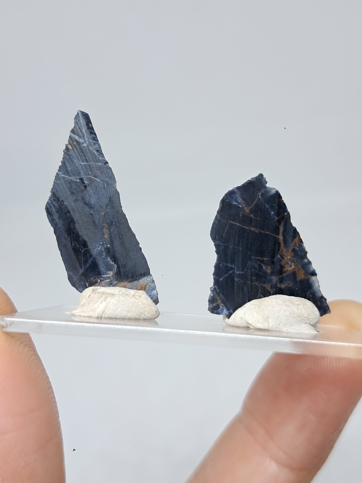 Set of 5 Raw Chips of Pietersite | Rough Stone #RCS26