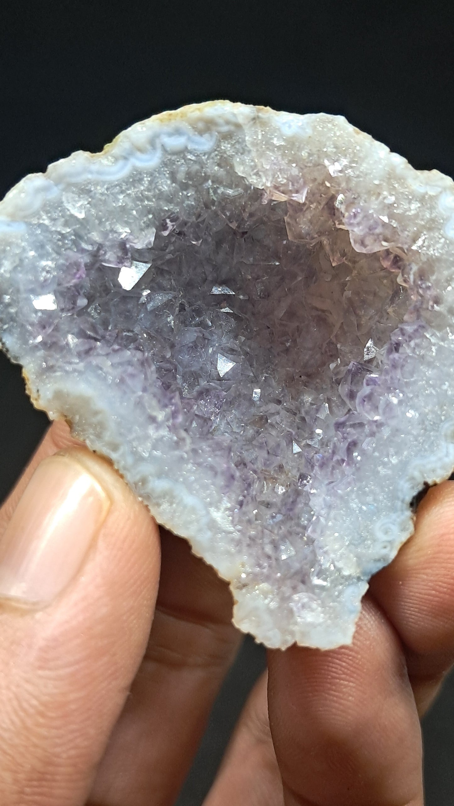 Amethyst Geode (Ajanta) | Deep Cavity | Natural Crystal | Rough Stone #GD34