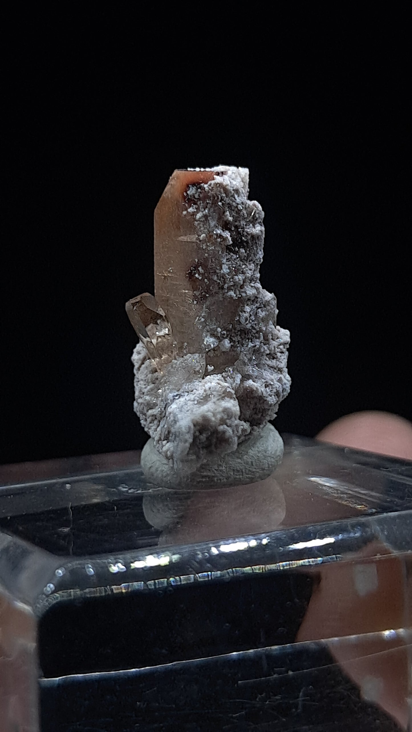 Natural Topaz Crystals (Mexico) Champagne Colour zoning | Rare Gemstone | Mineral Specimen #TPZ43
