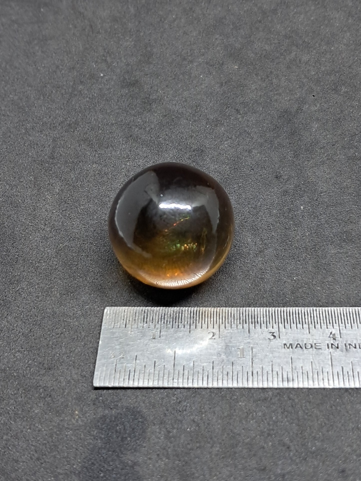 Natural Citrine Sphere | Polished Stone | Smokey Yellow | High Quality