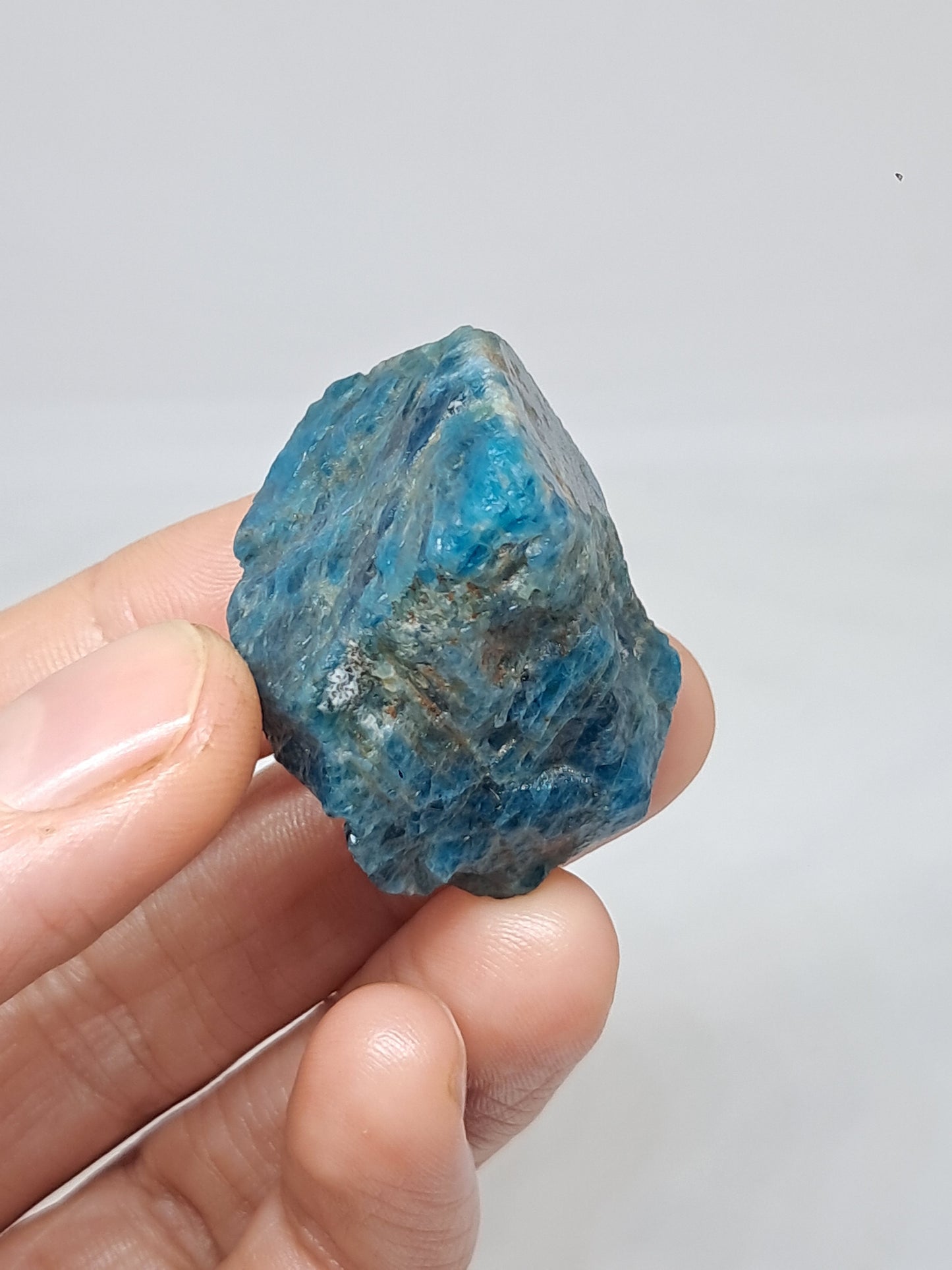Blue Apatite (Madagascar) Natural Stone #AP2