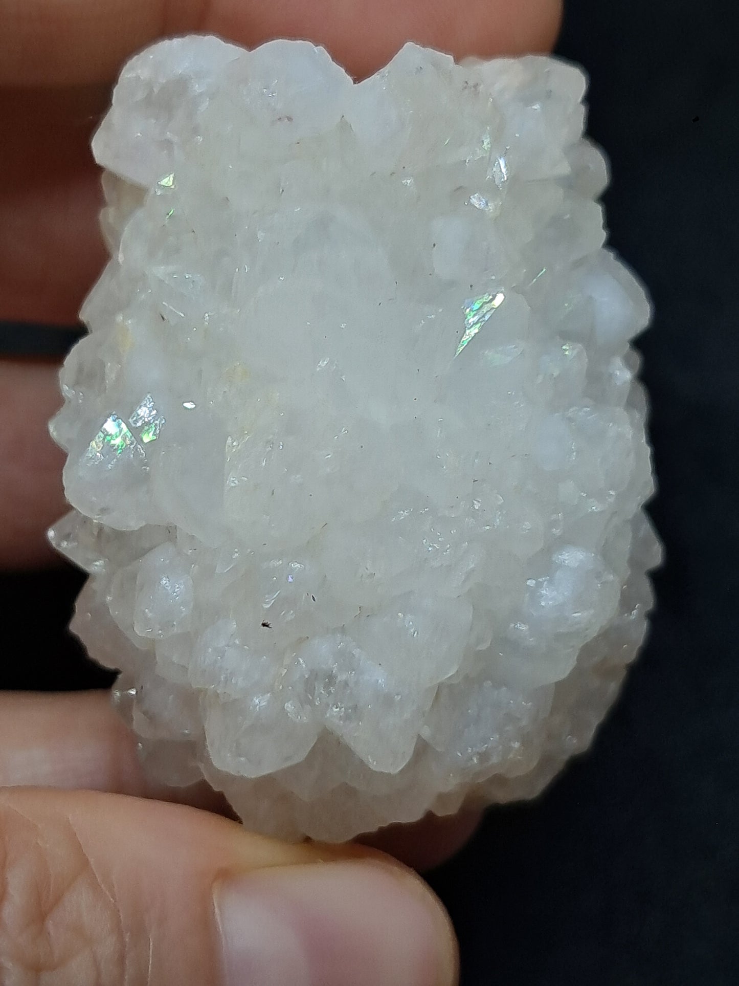 Iris Quartz (Aurangabad)| Anandalite | Cluster | Natural Crystal #AQ43