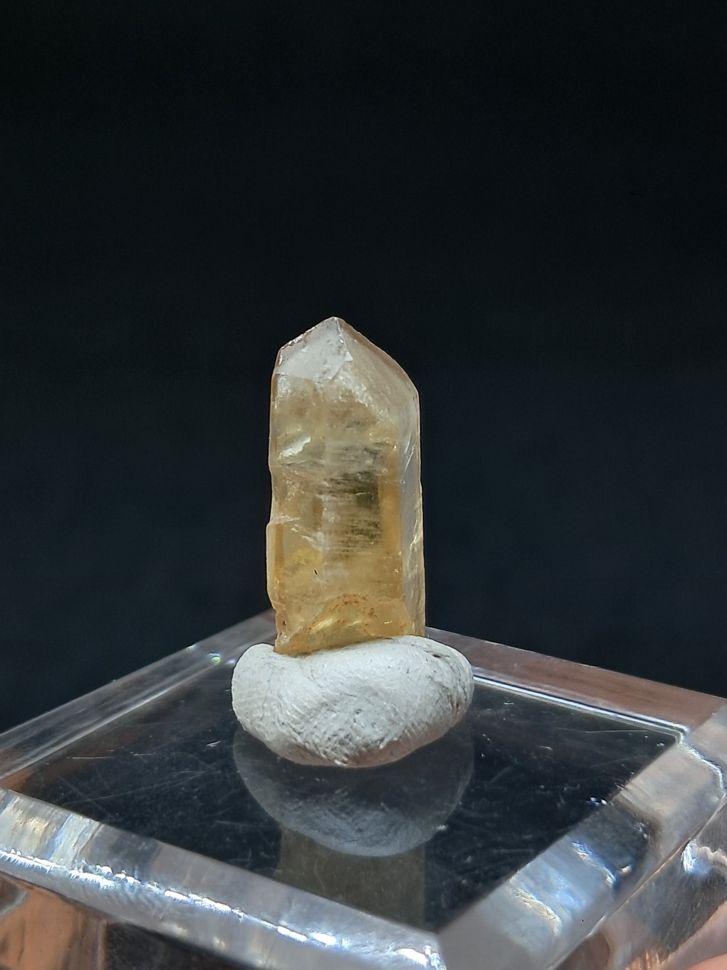 Natural Citrine Crystal w/ Phantom (Karur) | Natural Point | Mineral Specimen #CTN41