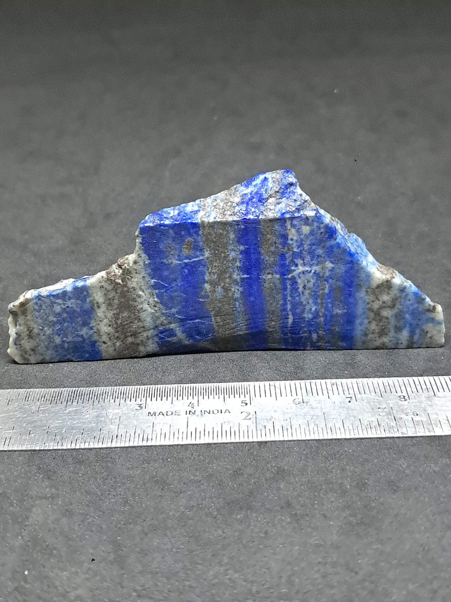 Slice of Lapislazuli (Afghanistan) Rough Natural Stone #LZ1