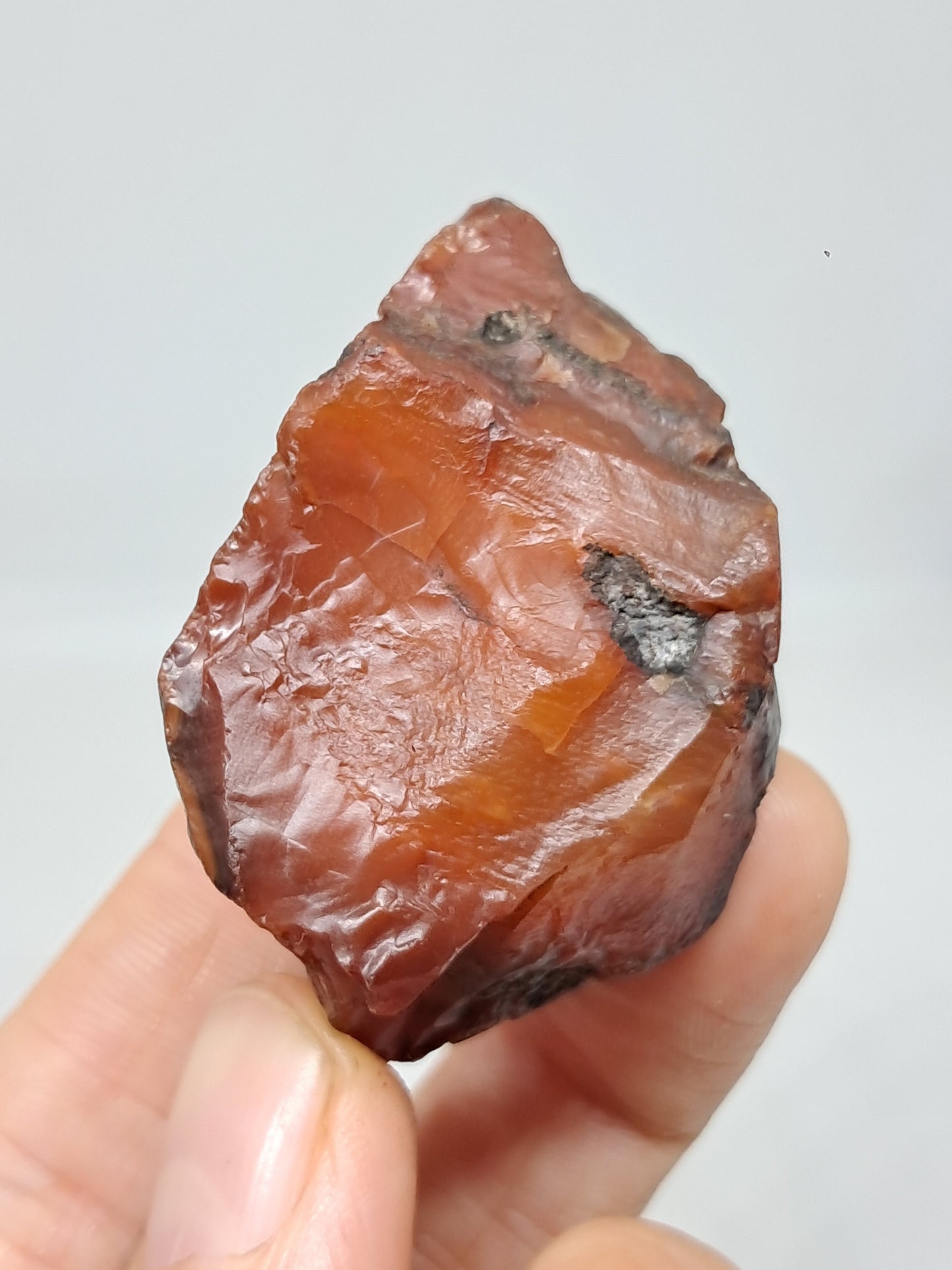 Rough Carnelian (India) Raw Stone | Natural Crystal | Mineral Specimen #CRN29