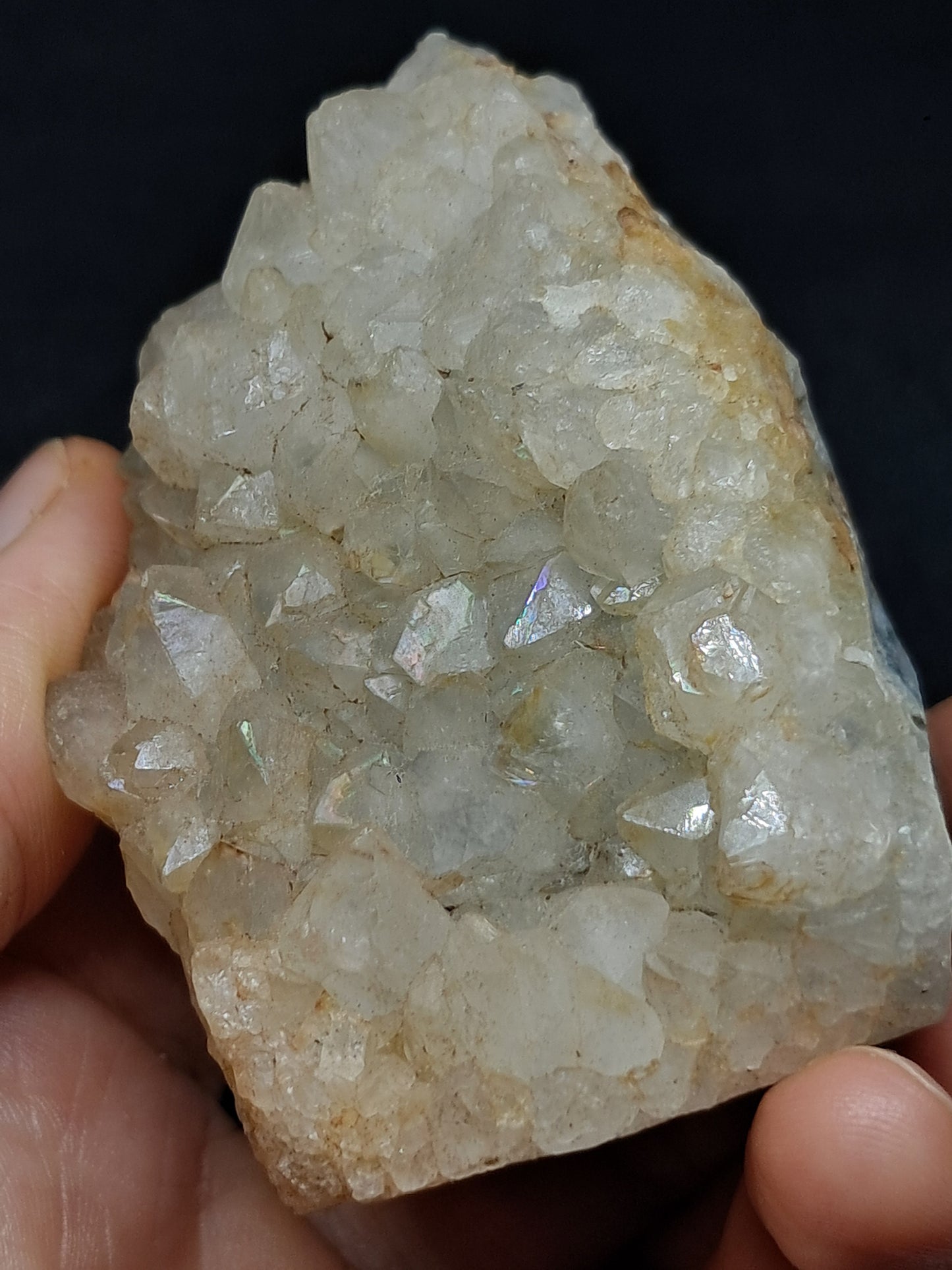 Iris Quartz (Aurangabad)| Anandalite | Cluster | Natural Crystal #AQ42
