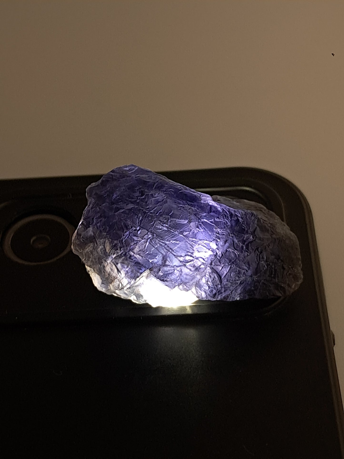 Rough Iolite Stone (Karur) *Gem Quality* Cordierite | Excelent Pleochroism | Mineral Specimen #IO2