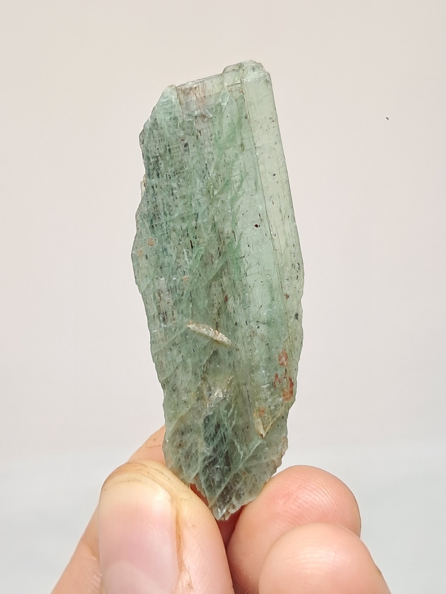 Green Kyanite (Tamil Nadu) Natural Stone #KY6