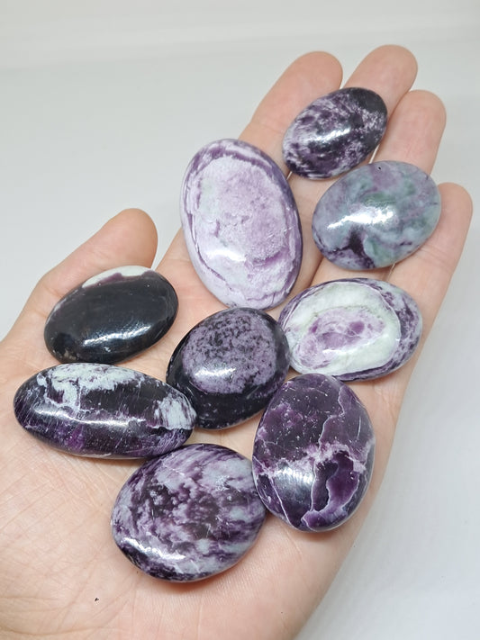 Kammererita Palmstone (Rusia) Piedra Natural Pulida