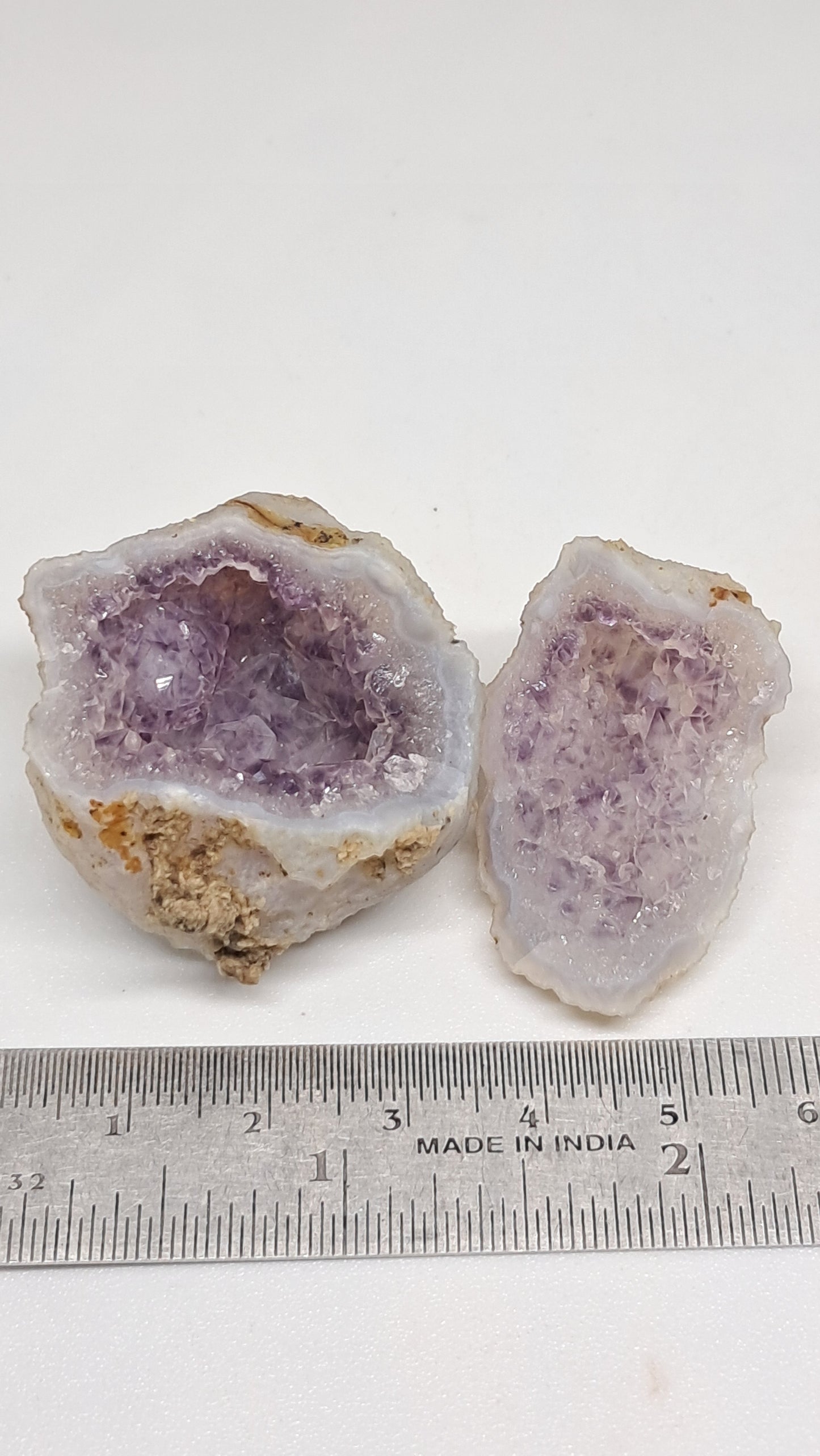 Geoda de amatista (Ajanta) | Cavidad profunda | Cristal natural | Piedra en bruto #GD28
