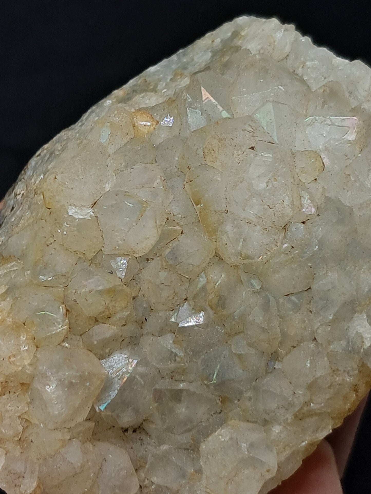 Iris Quartz (Aurangabad)| Anandalite | Cluster | Natural Crystal #AQ42