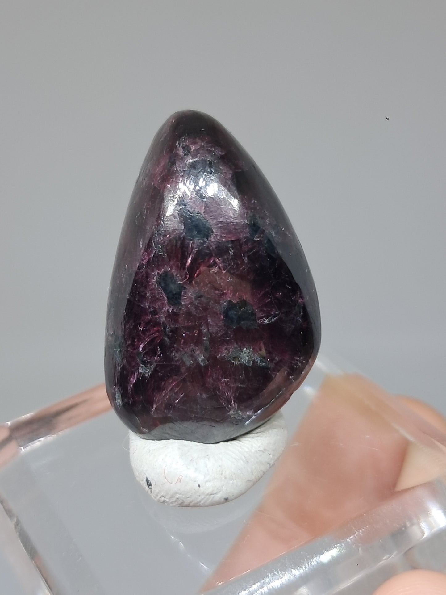 Red Garnet Tumbled Pebbles | Polished Natural Stone #PG1