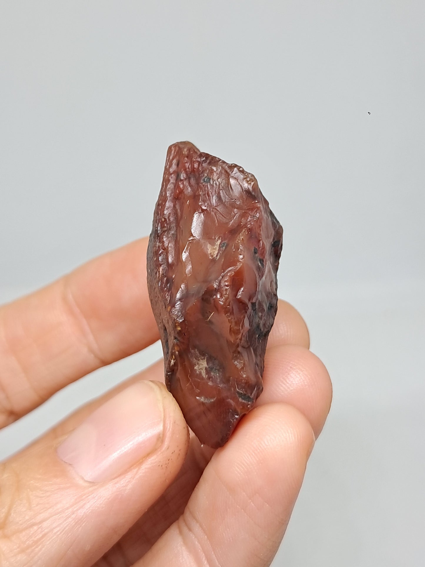 Rough Carnelian (India) Raw Stone | Natural Crystal | Mineral Specimen #CRN23