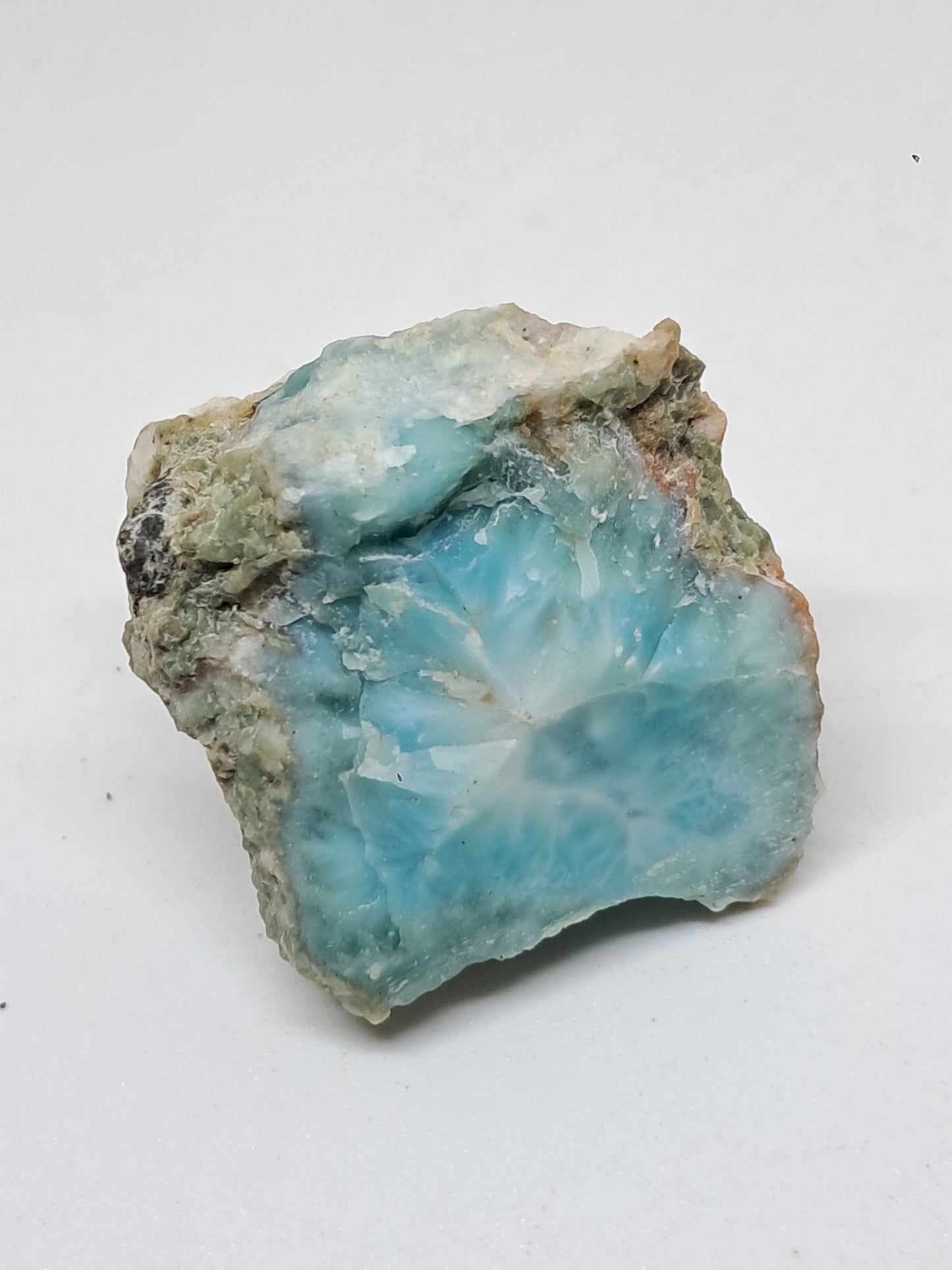 Trozo de Larimar (República Dominicana) Piedra en Bruto | Roca Natural #LM26