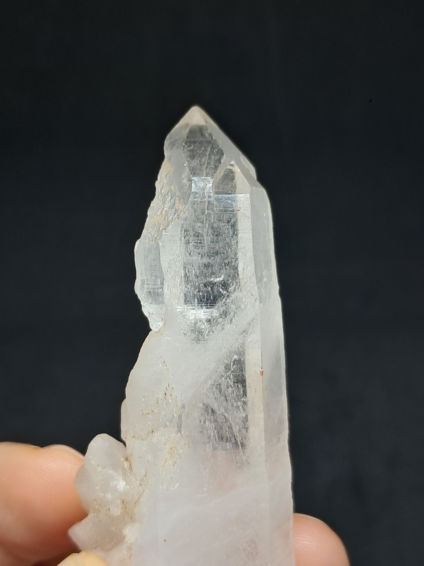 Himalayan Quartz Self-healed Crystal Point | Natural Crystal | Rough Stone | Mineral Specimen #CH46