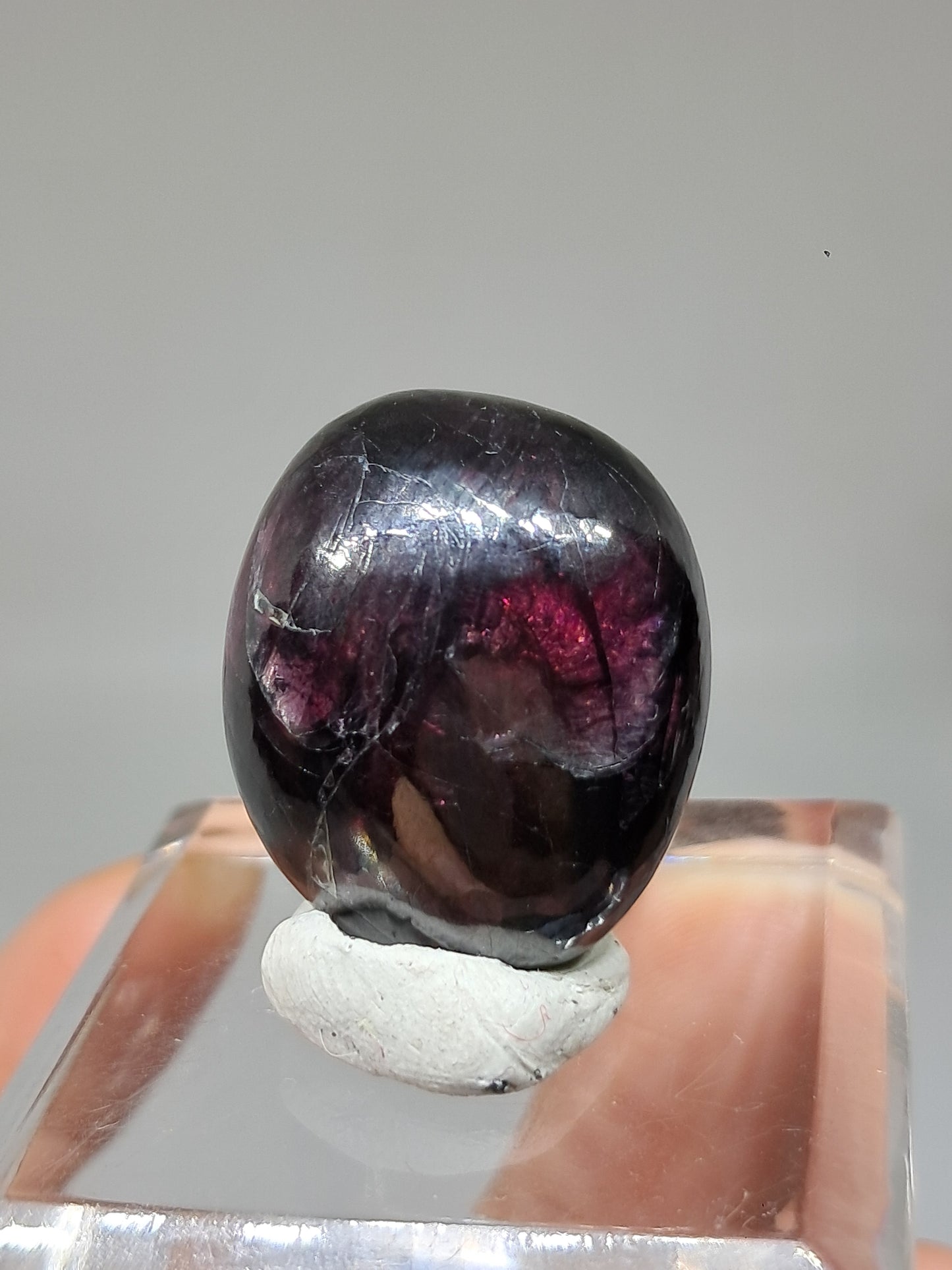 Red Garnet Tumbled Pebbles | Polished Natural Stone #PG1