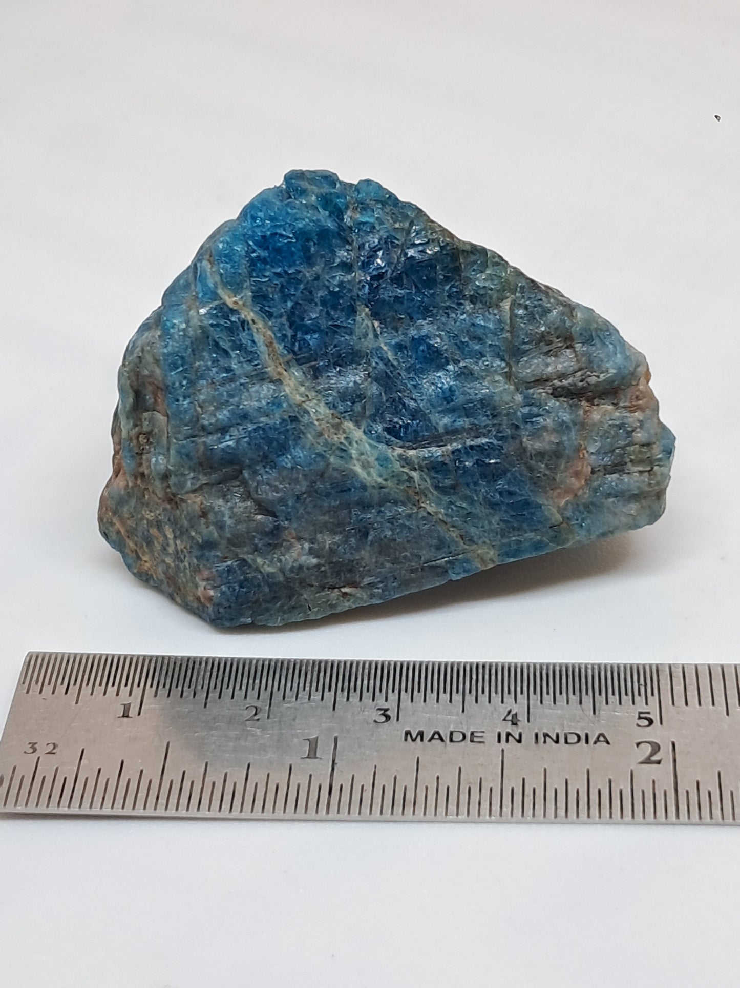 Blue Apatite (Madagascar) Natural Stone #AP1