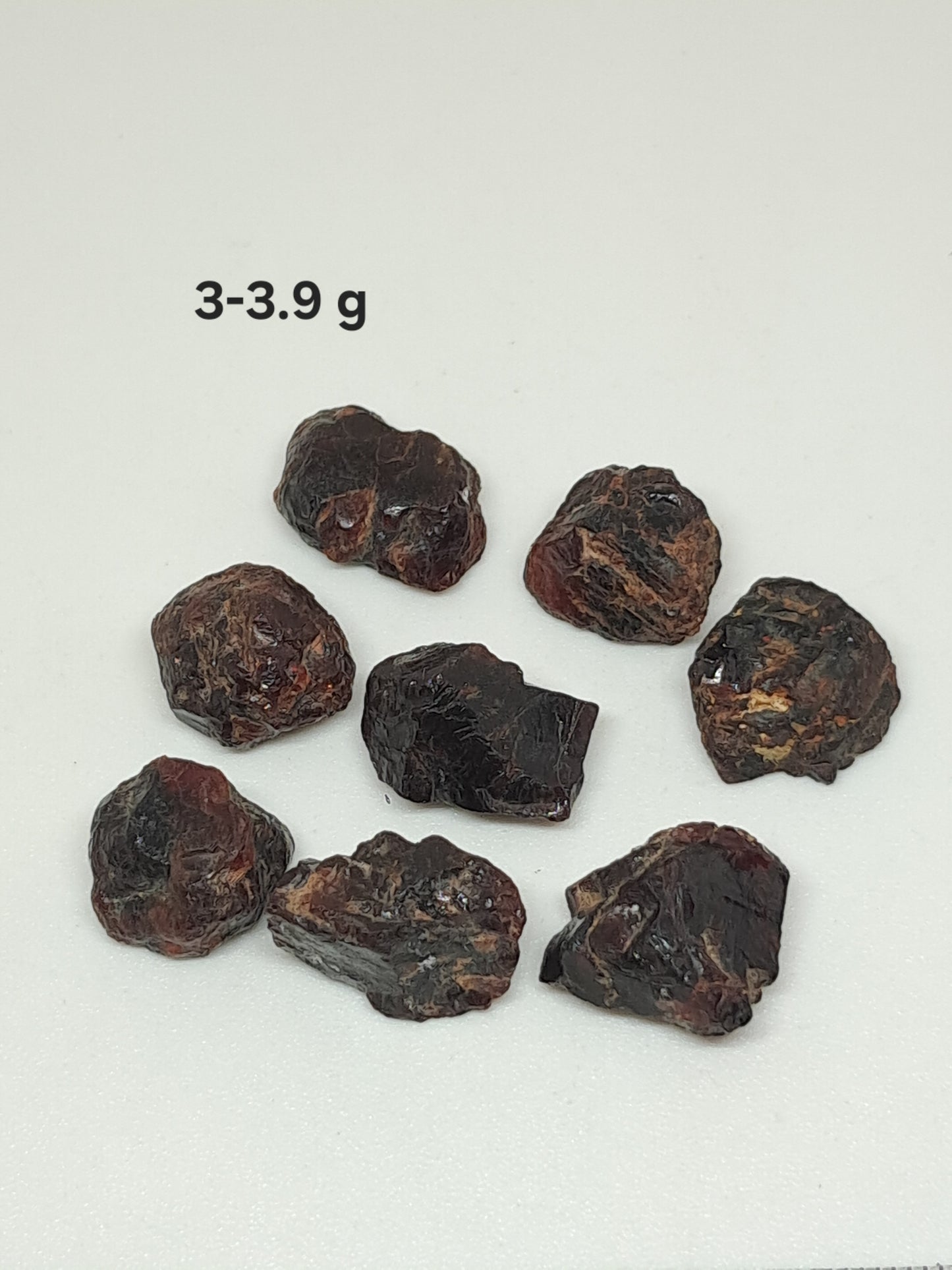Natural Red Garnet (Karur) Rough Stone #RG12