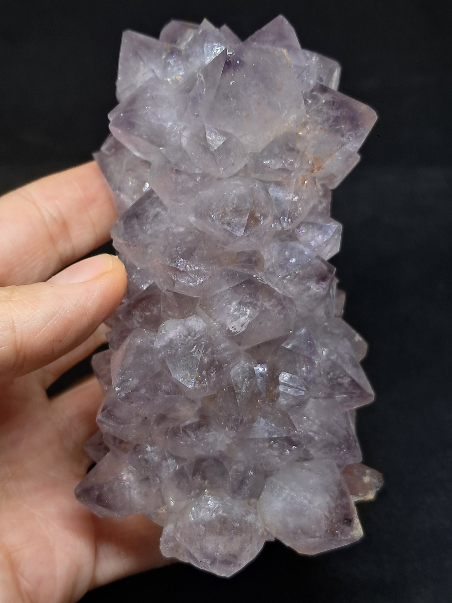 Smokey Amethyst Stalactite (Khadakwani) | Natural Crystal | Mineral Specimen #SA2