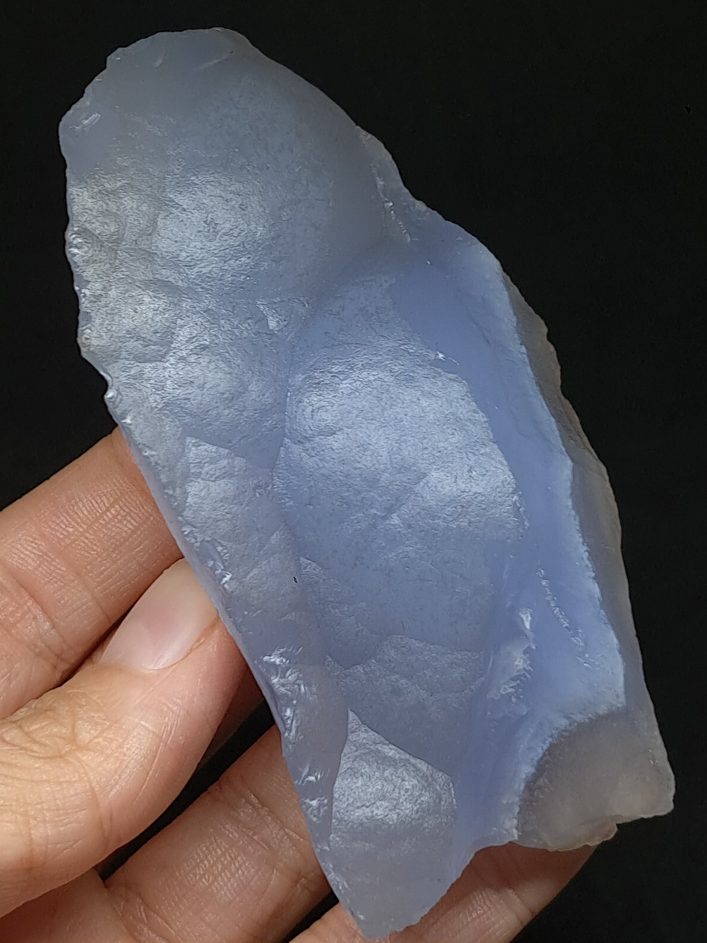 Blue Chalcedony Botryoidal Rough Natural Stone #BC1