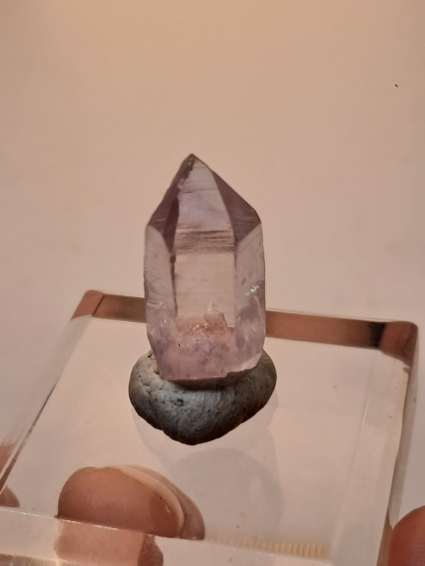 Punta de cristal de amatista de Veracruz (México) | Piedra natural | Ejemplar mineral n.° VA26