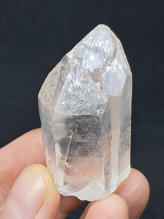 Himalayan Quartz Self-healed Crystal (Himachal Pradesh) | Mineral Specimen #CH39